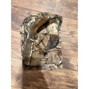 Sports Afield‎ Camo Fleece Balaclava Hunting Face Mask Hood Woodland Camouflage